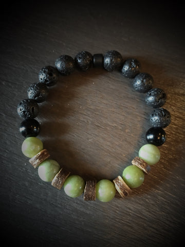 Kids Collection Essential Oil Diffusing and Healing Stone Bracelet