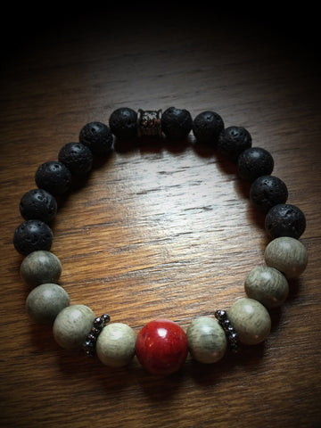 Essential Oil Diffusing and Healing Stone Bracelet