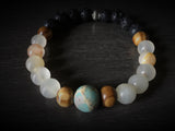 Earth Day Essential Oil Diffusing and Healing Stone Bracelet